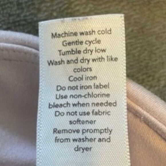 Athleta Girl Elevated High Rise Leggings Grey Pink Tight Workout Athletic 14 - Picture 7 of 8